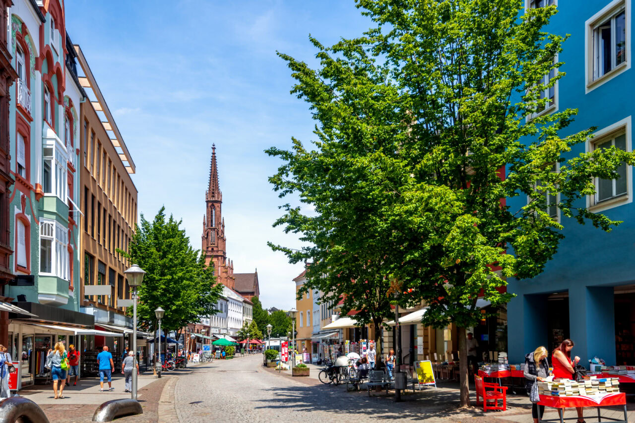 Stadtkirche, Offenburg, Deutschland
