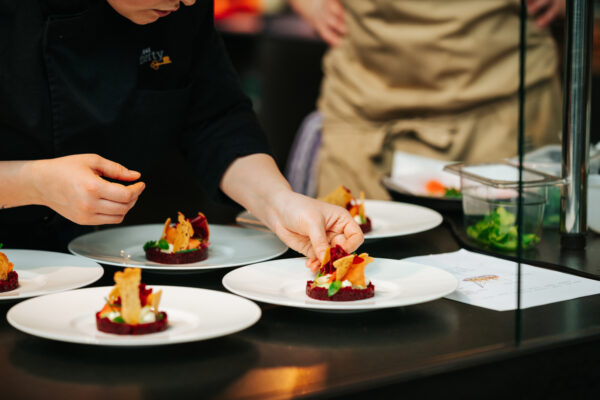 Hotel Liberty | Restaurant "Wasser & Brot": Rote-Bete-Tatar